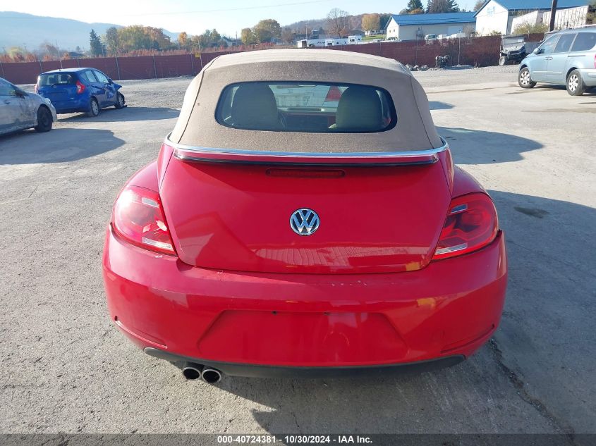 2013 Volkswagen Beetle 2.5L VIN: 3VW5P7ATXDM822551 Lot: 40724381