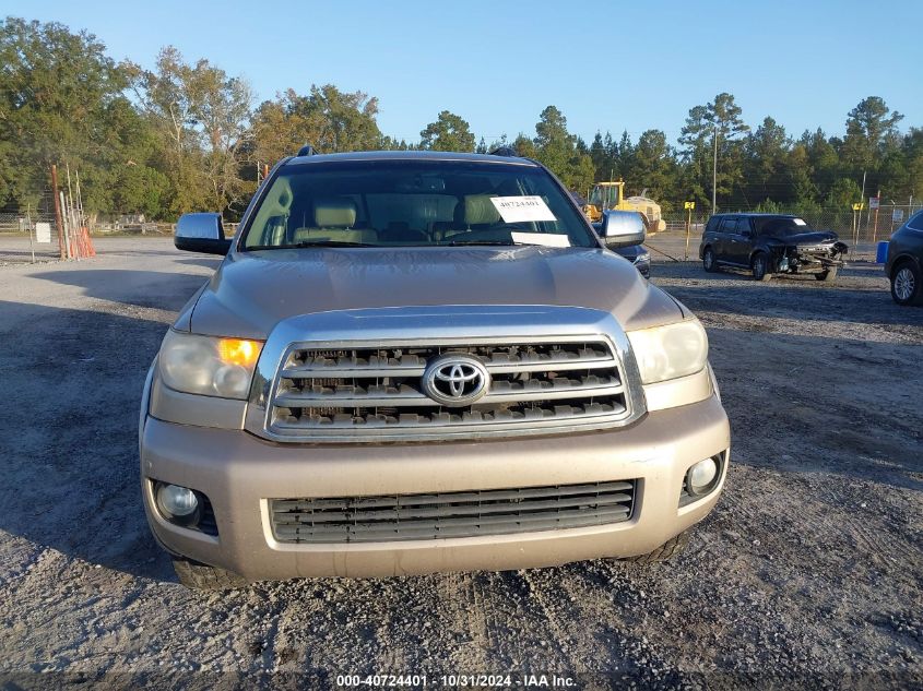 2008 Toyota Sequoia Limited 5.7L V8 VIN: 5TDZY68A38S003189 Lot: 40724401