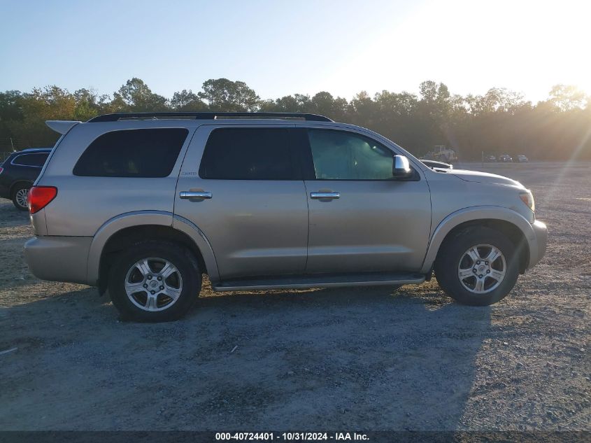 2008 Toyota Sequoia Limited 5.7L V8 VIN: 5TDZY68A38S003189 Lot: 40724401