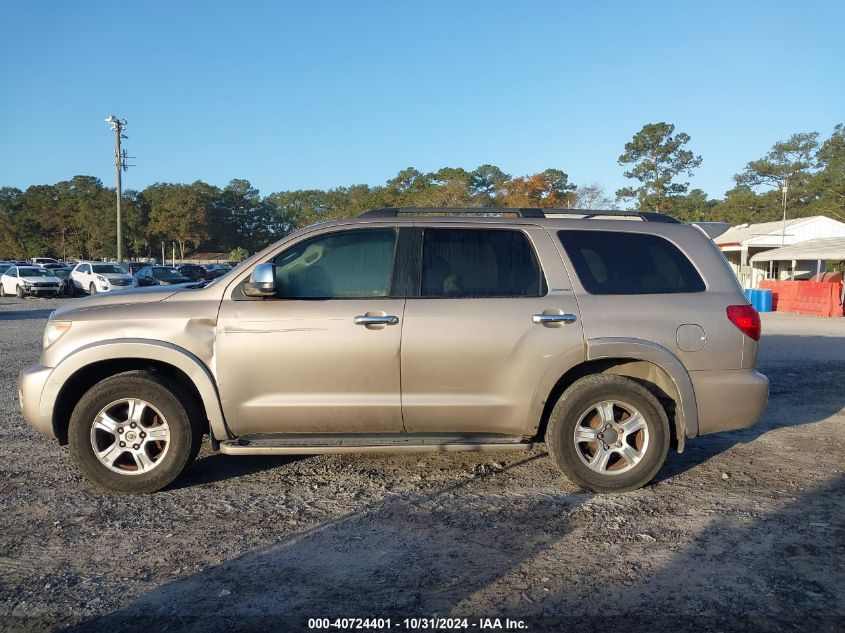 2008 Toyota Sequoia Limited 5.7L V8 VIN: 5TDZY68A38S003189 Lot: 40724401