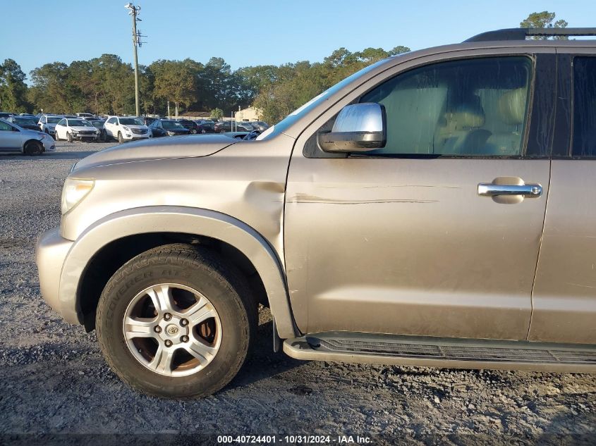 2008 Toyota Sequoia Limited 5.7L V8 VIN: 5TDZY68A38S003189 Lot: 40724401