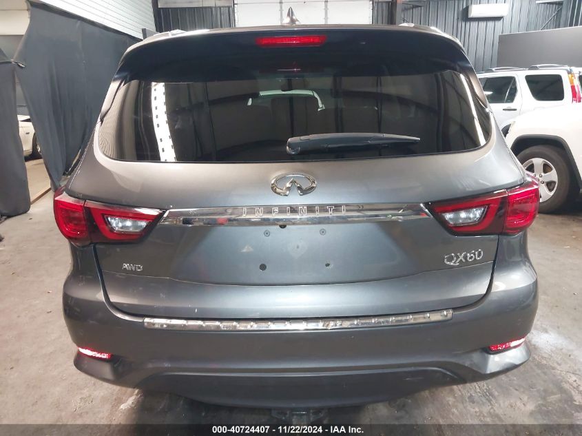 2020 Infiniti Qx60 Luxe Awd VIN: 5N1DL0MM4LC520013 Lot: 40724407