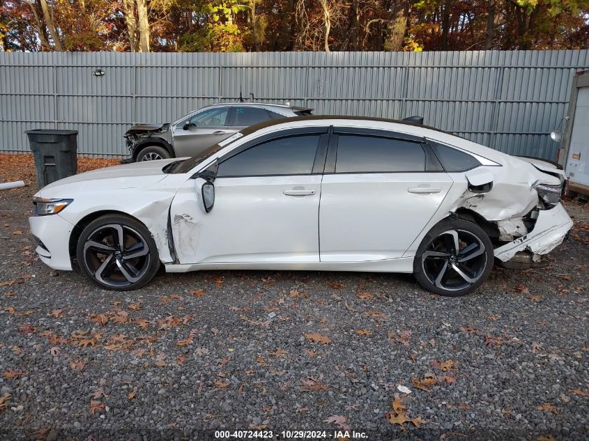 2018 Honda Accord Sport 2.0T VIN: 1HGCV2F3XJA018840 Lot: 40724423