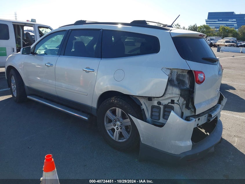 Vin: 1gnkrjed3bj147532, lot: 41213835, chevrolet traverse lt 20113