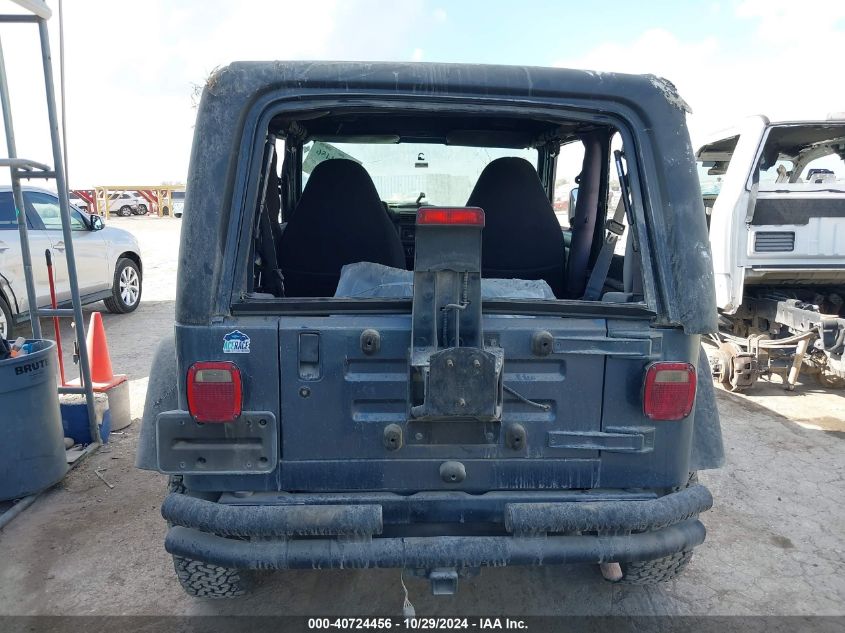 2002 Jeep Wrangler X VIN: 1J4FA39S42P735243 Lot: 40724456