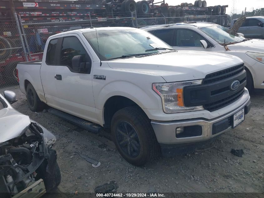 VIN 1FTEX1CB0JFE59760 2018 Ford F-150, XL no.1