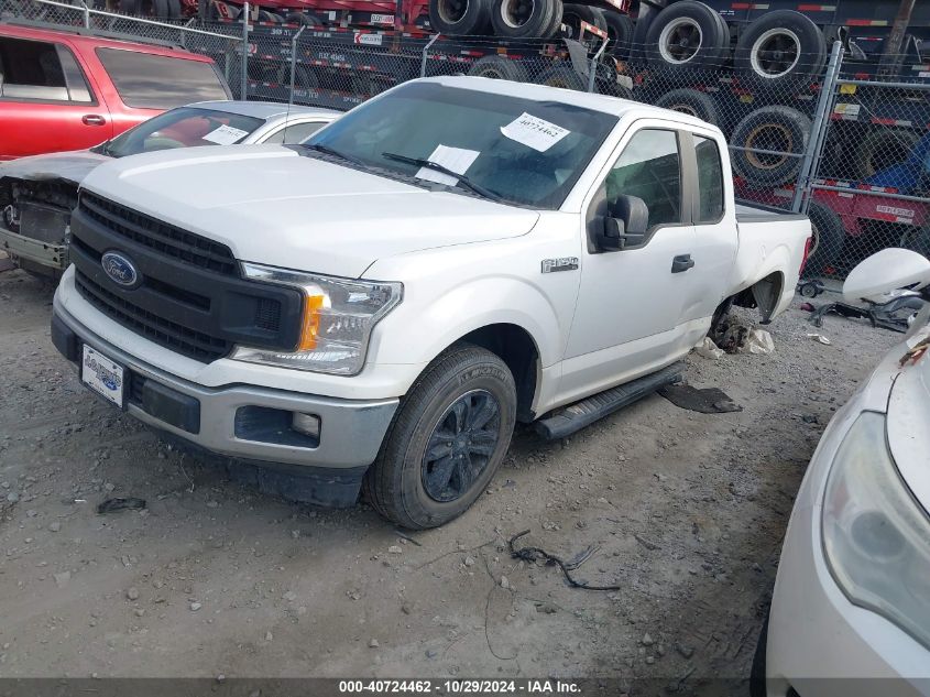 VIN 1FTEX1CB0JFE59760 2018 Ford F-150, XL no.2