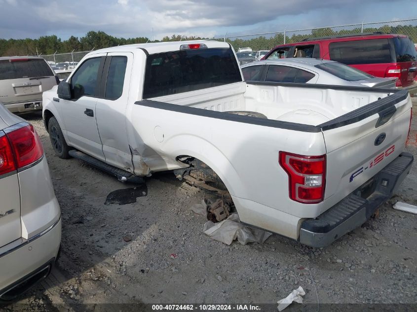 VIN 1FTEX1CB0JFE59760 2018 Ford F-150, XL no.3