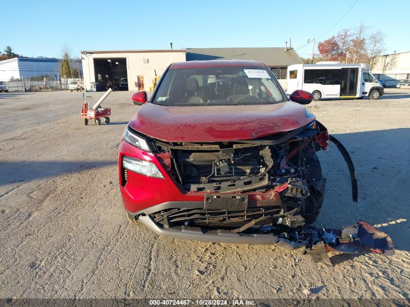 2021 Nissan Rogue Sv Intelligent Awd VIN: JN8AT3BB6MW203123 Lot: 40724467