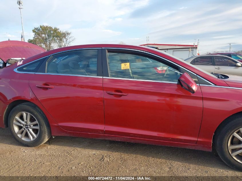 2015 Hyundai Sonata Se VIN: 5NPE24AF6FH147915 Lot: 40724472