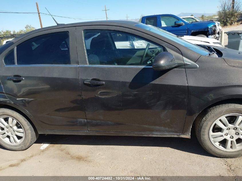 2014 Chevrolet Sonic Lt Auto VIN: 1G1JC5SB1E4204712 Lot: 40724482