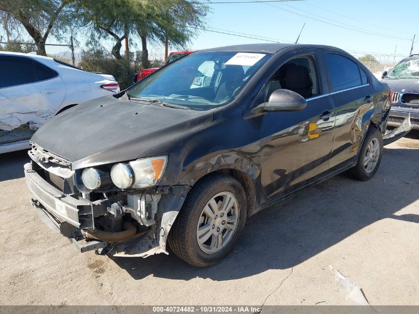 2014 Chevrolet Sonic Lt Auto VIN: 1G1JC5SB1E4204712 Lot: 40724482