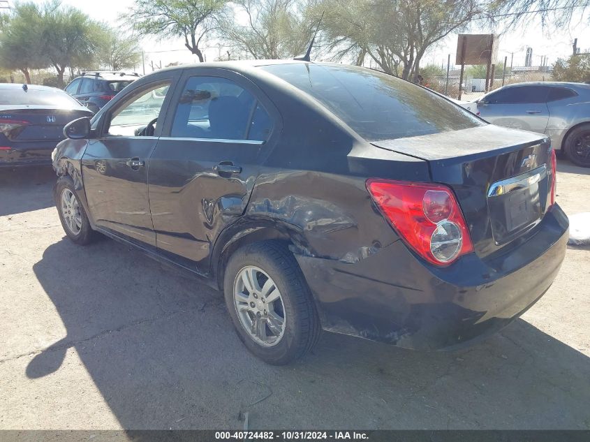 2014 Chevrolet Sonic Lt Auto VIN: 1G1JC5SB1E4204712 Lot: 40724482