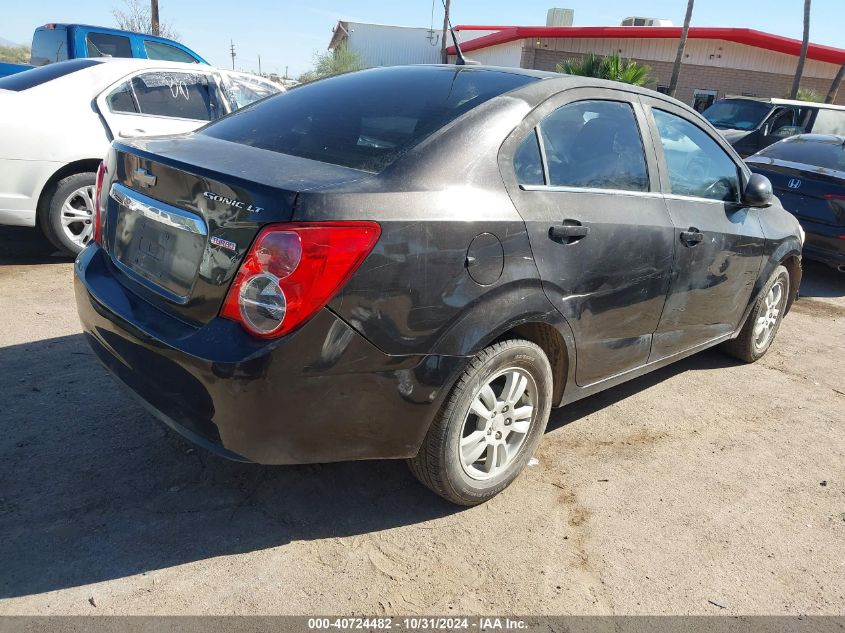 2014 Chevrolet Sonic Lt Auto VIN: 1G1JC5SB1E4204712 Lot: 40724482