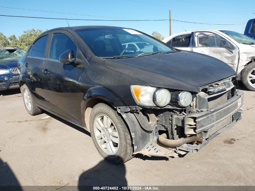 2014 Chevrolet Sonic Lt Auto VIN: 1G1JC5SB1E4204712 Lot: 40724482