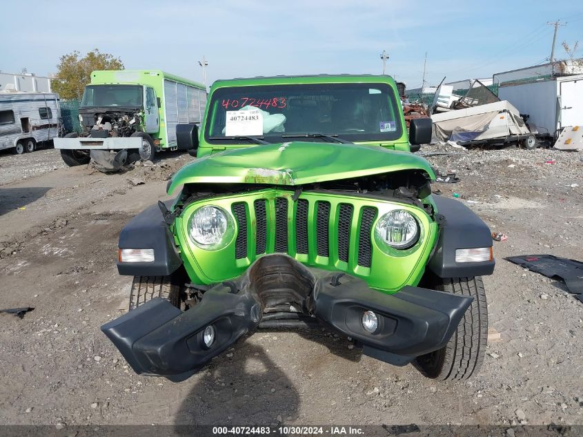 2018 Jeep Wrangler Unlimited Sport 4X4 VIN: 1C4HJXDG6JW274348 Lot: 40724483