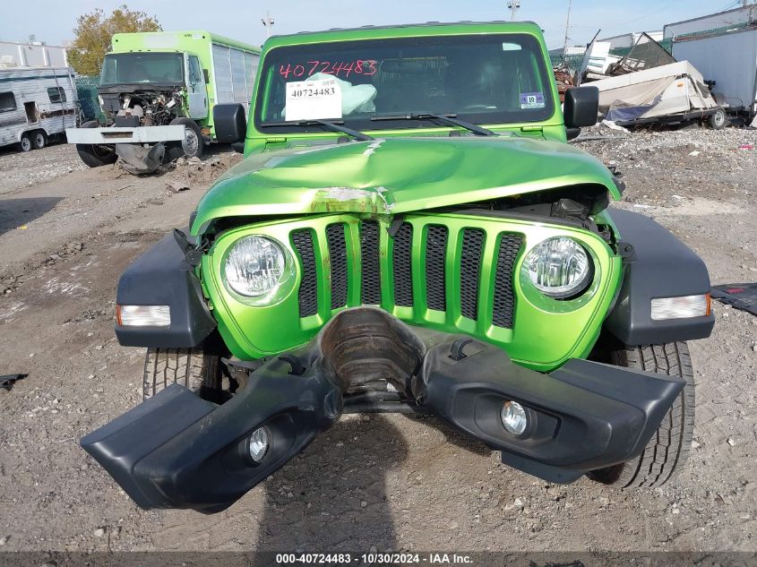 2018 Jeep Wrangler Unlimited Sport 4X4 VIN: 1C4HJXDG6JW274348 Lot: 40724483