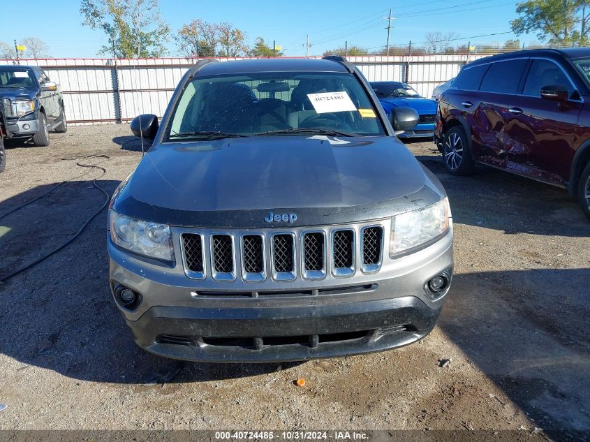 2012 Jeep Compass Sport VIN: 1C4NJCBB6CD662813 Lot: 40724485