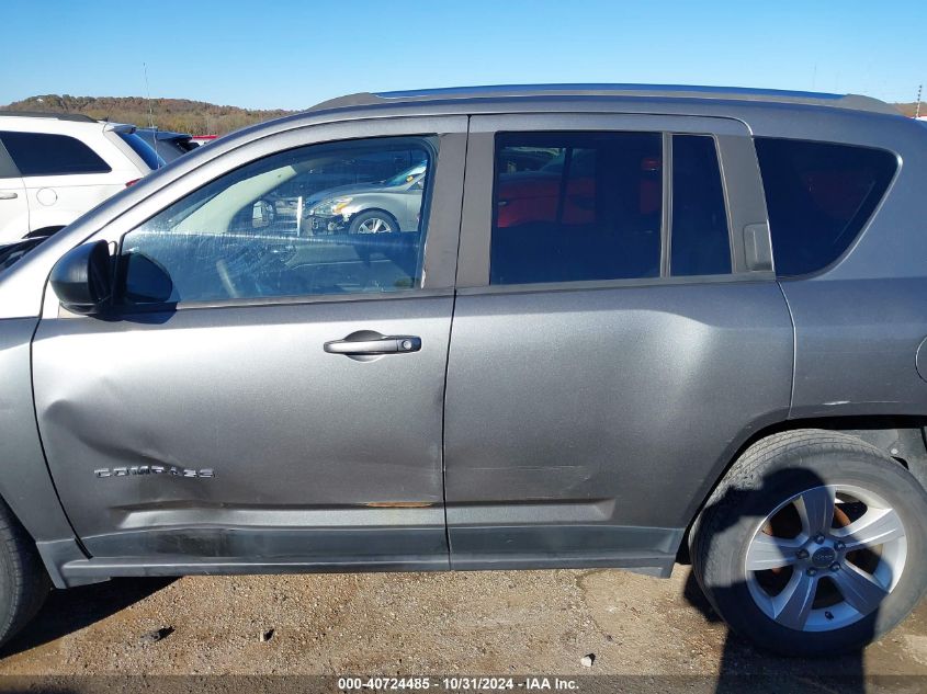 2012 Jeep Compass Sport VIN: 1C4NJCBB6CD662813 Lot: 40724485