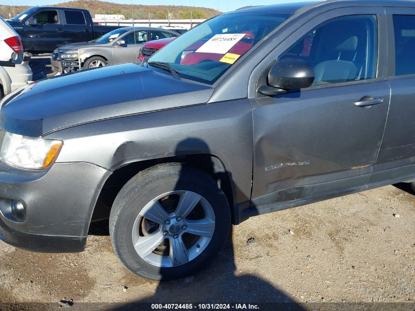 2012 Jeep Compass Sport VIN: 1C4NJCBB6CD662813 Lot: 40724485