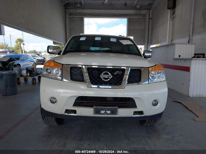 2013 Nissan Armada Platinum VIN: 5N1AA0NE4DN606542 Lot: 40724489