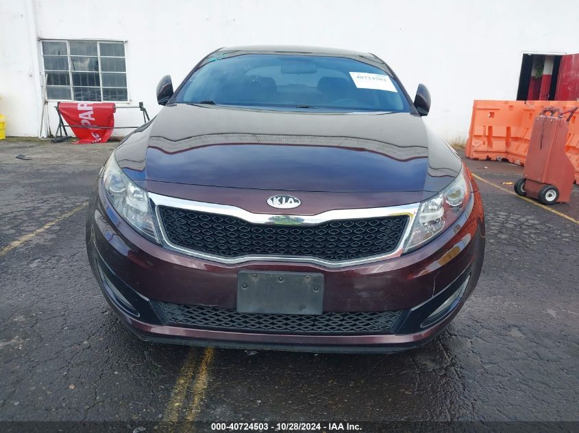 2013 Kia Optima Lx VIN: 5XXGM4A71DG140472 Lot: 40724503