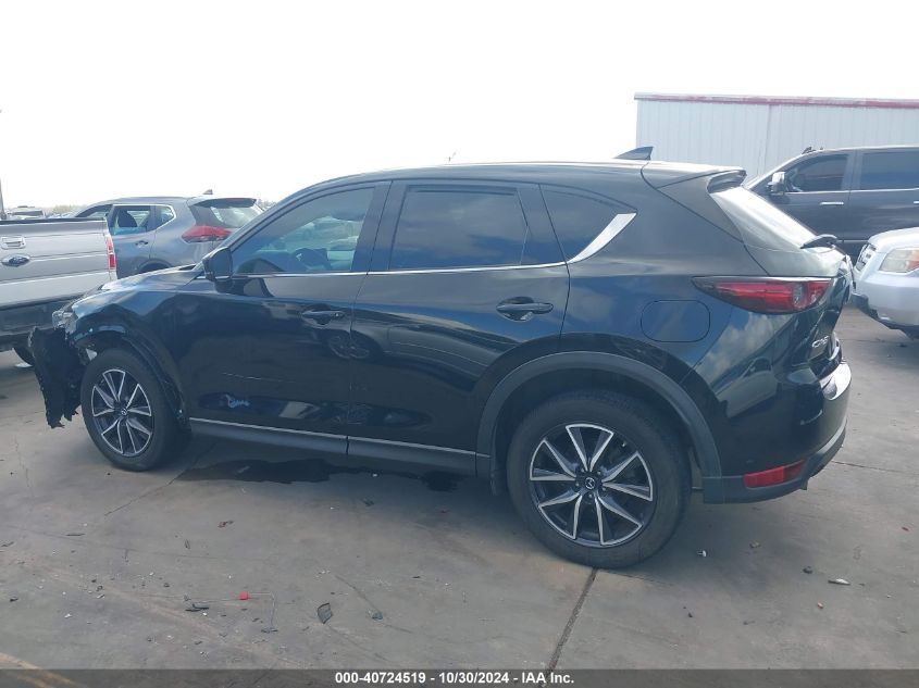 2018 Mazda Cx-5 Grand Touring VIN: JM3KFADM9J0393564 Lot: 40724519