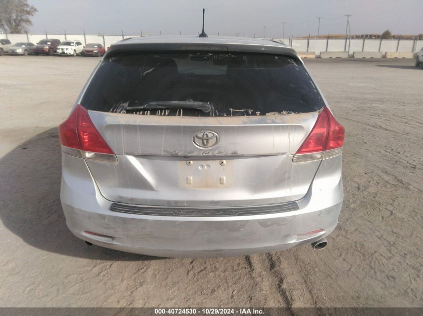 2009 Toyota Venza Base V6 VIN: 4T3ZK11A99U009108 Lot: 40724530