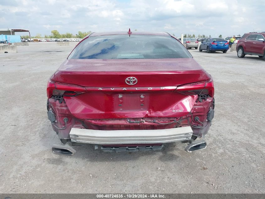 2019 Toyota Avalon Xle VIN: 4T1BZ1FB2KU028208 Lot: 40724535