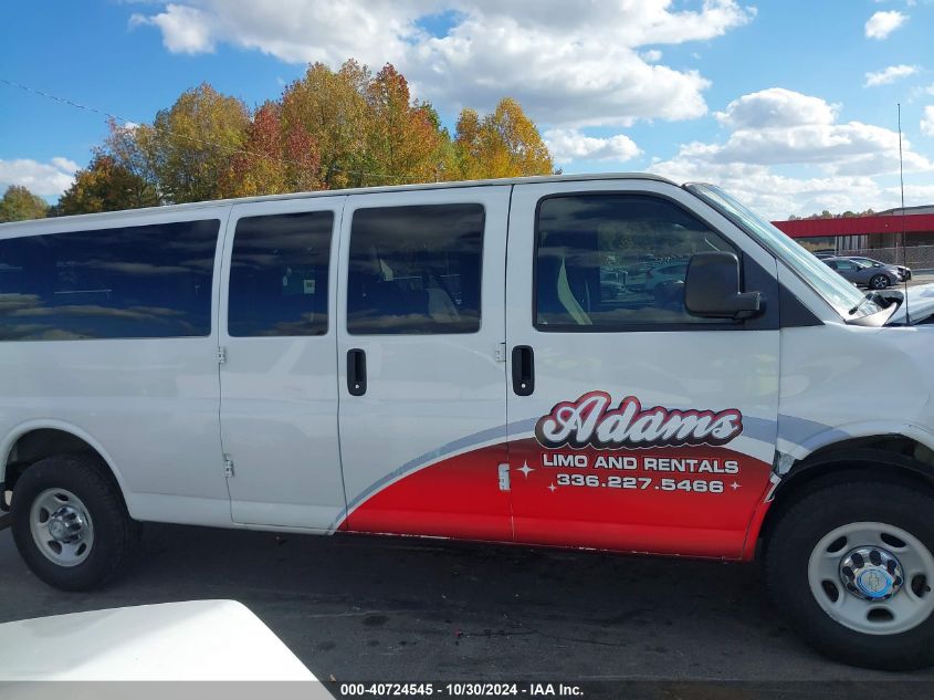 2016 Chevrolet Express 3500 Lt VIN: 1GAZGPFG4G1281670 Lot: 40724545