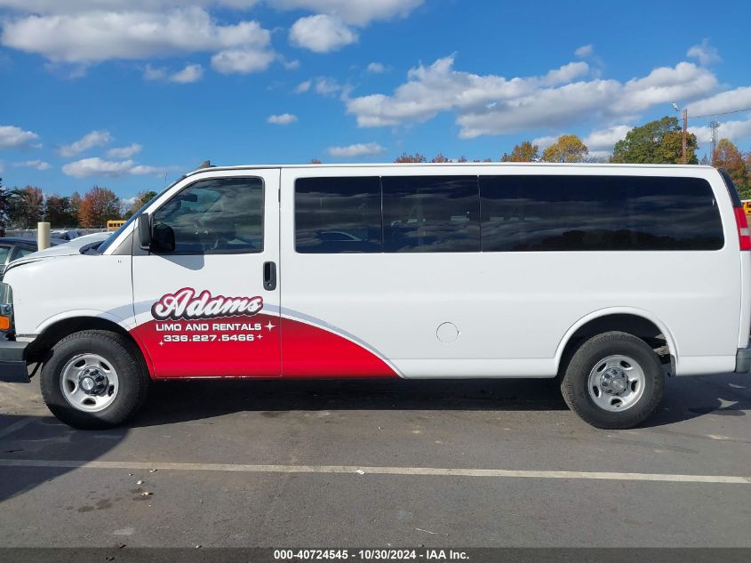 2016 Chevrolet Express 3500 Lt VIN: 1GAZGPFG4G1281670 Lot: 40724545