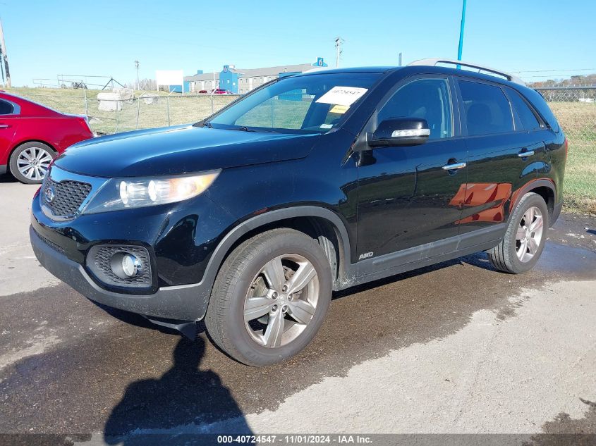 VIN 5XYKUDA20DG324151 2013 KIA SORENTO no.2