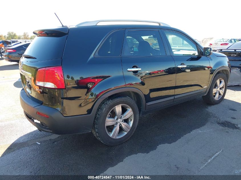 VIN 5XYKUDA20DG324151 2013 KIA SORENTO no.4