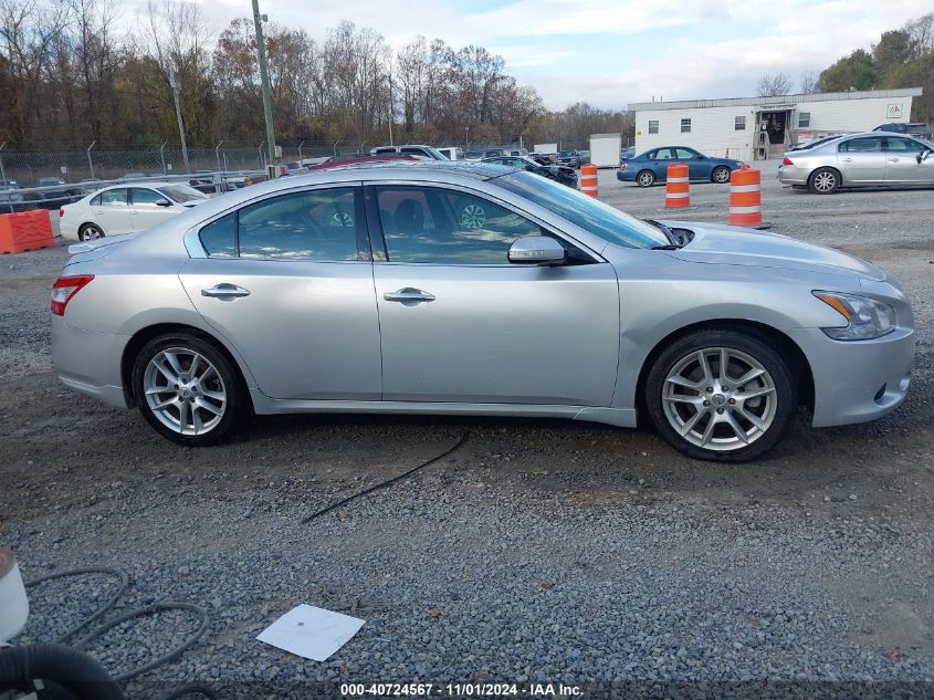 2010 Nissan Maxima 3.5 Sv VIN: 1N4AA5APXAC831411 Lot: 40724567