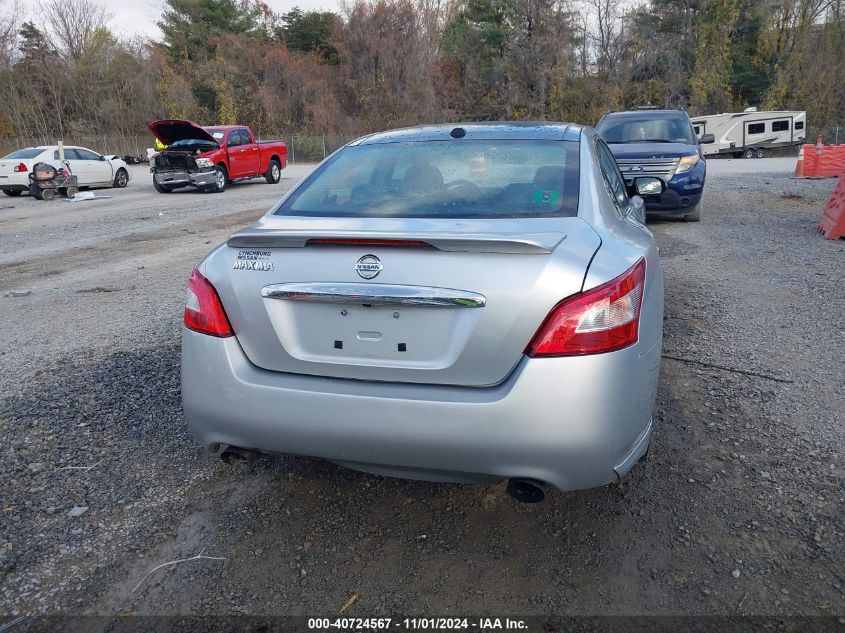 2010 Nissan Maxima 3.5 Sv VIN: 1N4AA5APXAC831411 Lot: 40724567