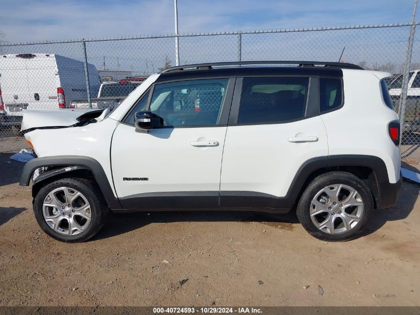 2023 Jeep Renegade Limited 4X4 VIN: ZACNJDD15PPP37483 Lot: 40724593