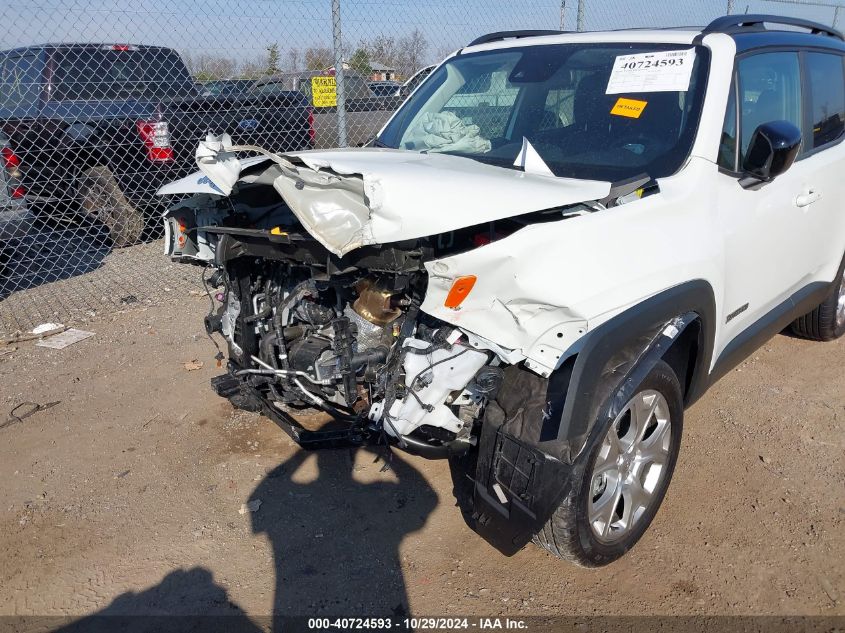 2023 Jeep Renegade Limited 4X4 VIN: ZACNJDD15PPP37483 Lot: 40724593