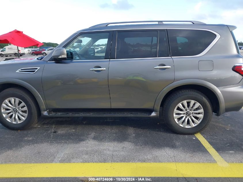 2023 Nissan Armada S/Sv VIN: JN8AY2AD7P9693427 Lot: 40724606