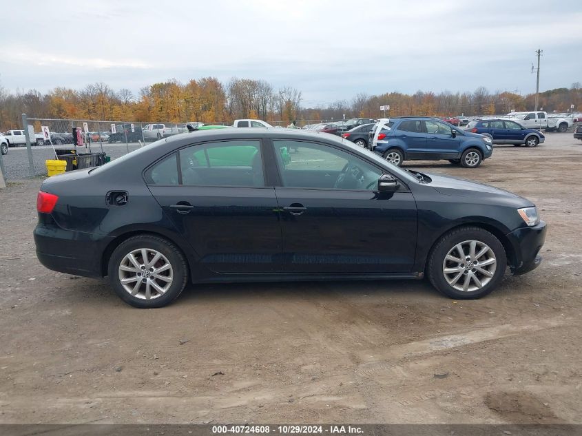 2011 Volkswagen Jetta 2.5L Se VIN: 3VWDZ7AJ9BM038847 Lot: 40724608