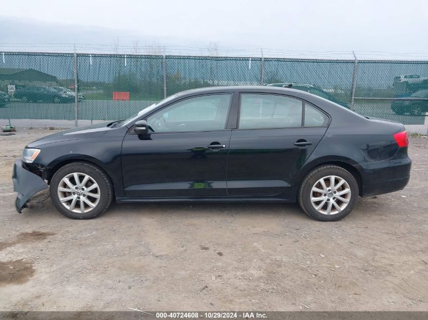 2011 Volkswagen Jetta 2.5L Se VIN: 3VWDZ7AJ9BM038847 Lot: 40724608