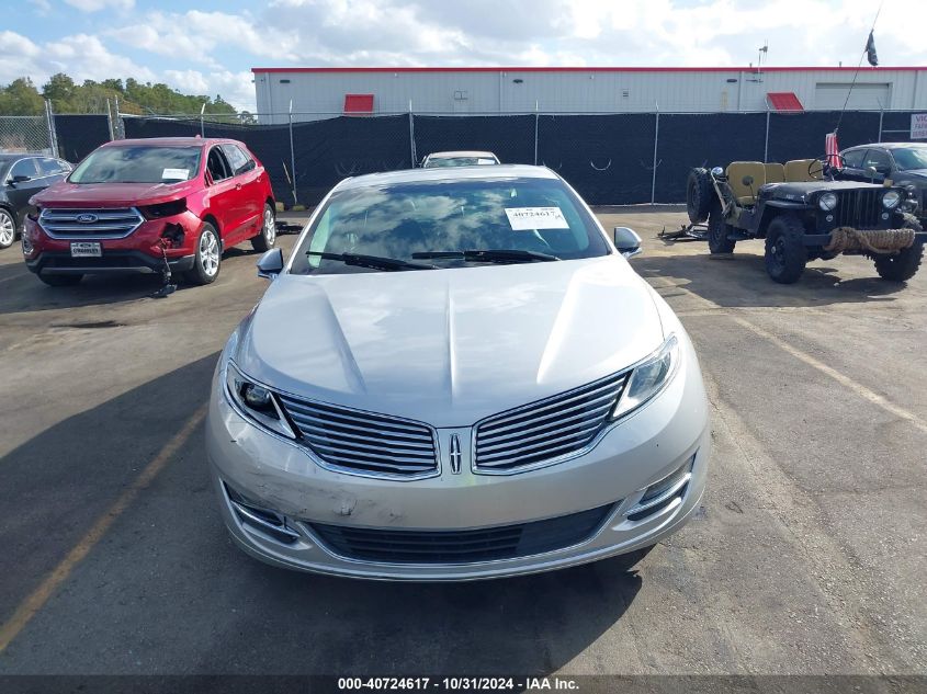 2016 Lincoln Mkz VIN: 3LN6L2G91GR606902 Lot: 40724617