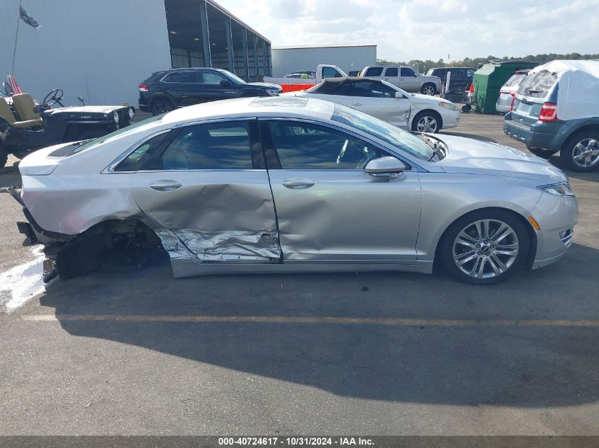 2016 Lincoln Mkz VIN: 3LN6L2G91GR606902 Lot: 40724617