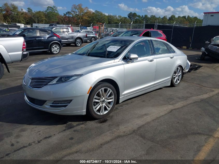 VIN 3LN6L2G91GR606902 2016 Lincoln MKZ no.2