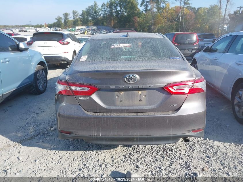 2019 Toyota Camry Le VIN: 4T1B11HK6KU262176 Lot: 40724618