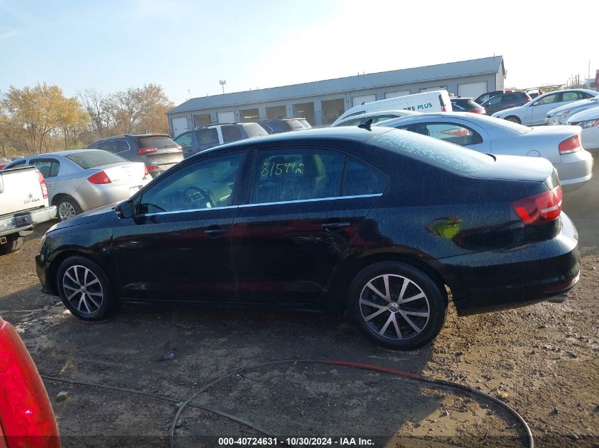 2017 Volkswagen Jetta 1.4T Se VIN: 3VWDB7AJ4HM407112 Lot: 40724631