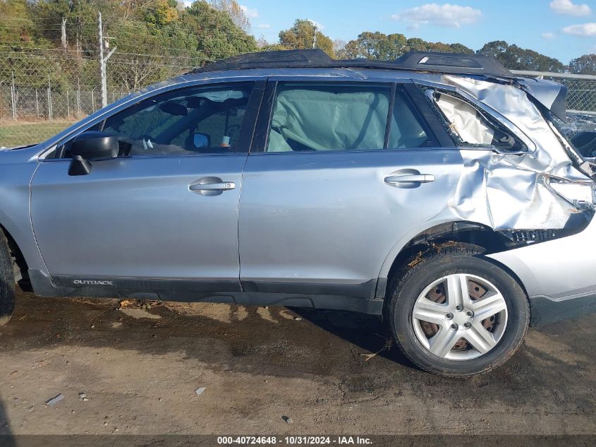 2015 Subaru Outback 2.5I VIN: 4S4BSBAC8F3212557 Lot: 40724648