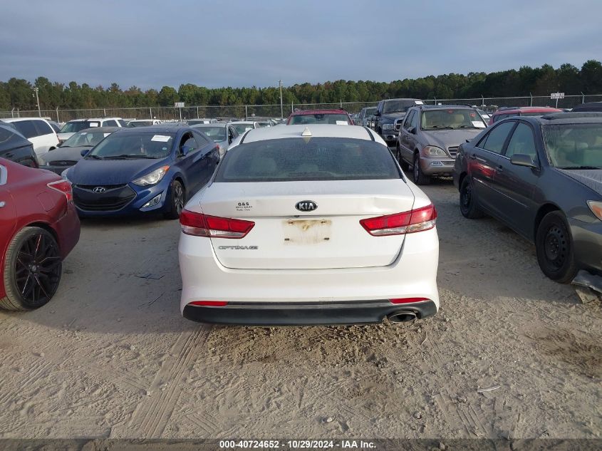 2016 KIA OPTIMA LX - KNAGT4L37G5084704