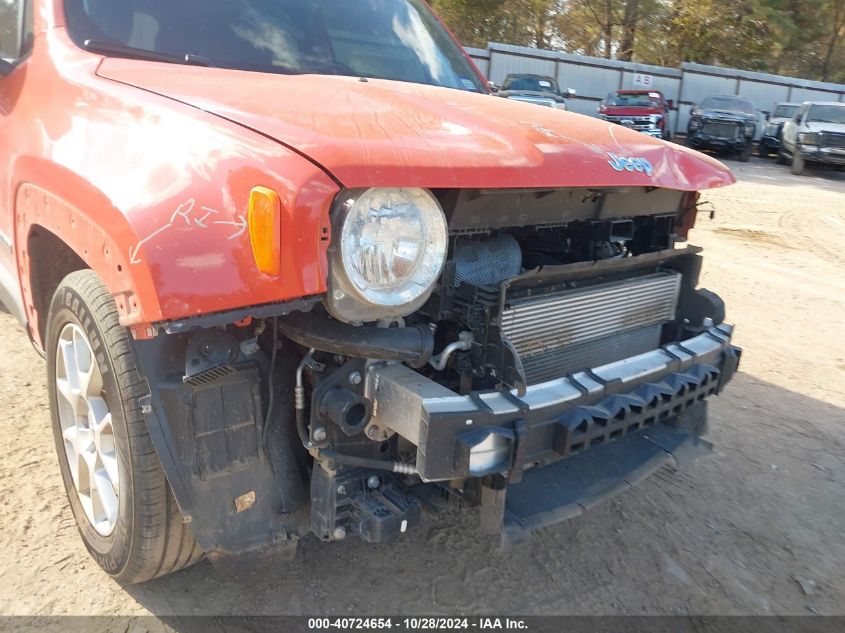 2019 Jeep Renegade Latitude Fwd VIN: ZACNJABB9KPJ84503 Lot: 40724654