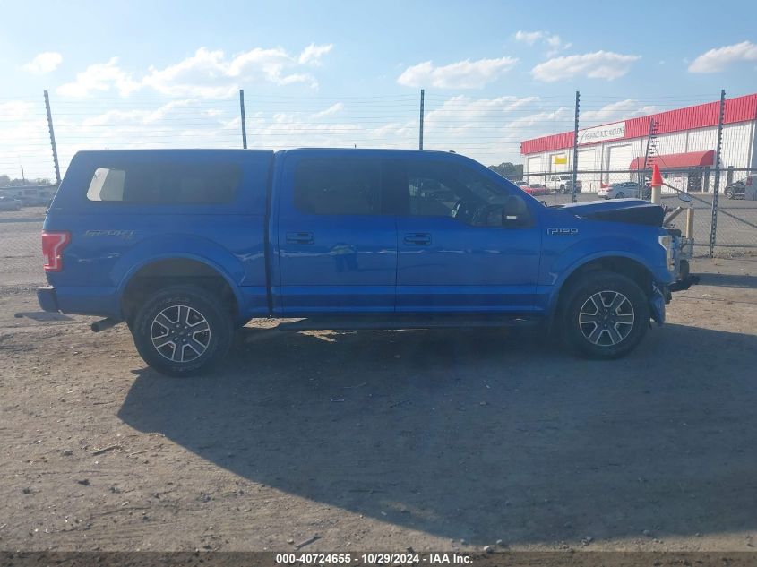 2016 Ford F-150 Xlt VIN: 1FTEW1EF5GFC22693 Lot: 40724655