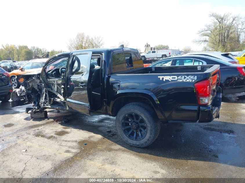 2017 Toyota Tacoma Trd Sport VIN: 5TFCZ5AN1HX095066 Lot: 40724659